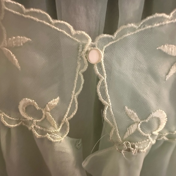 Vintage 50s/60s Mint Green Women's Pajama Set - Picture 10 of 12
